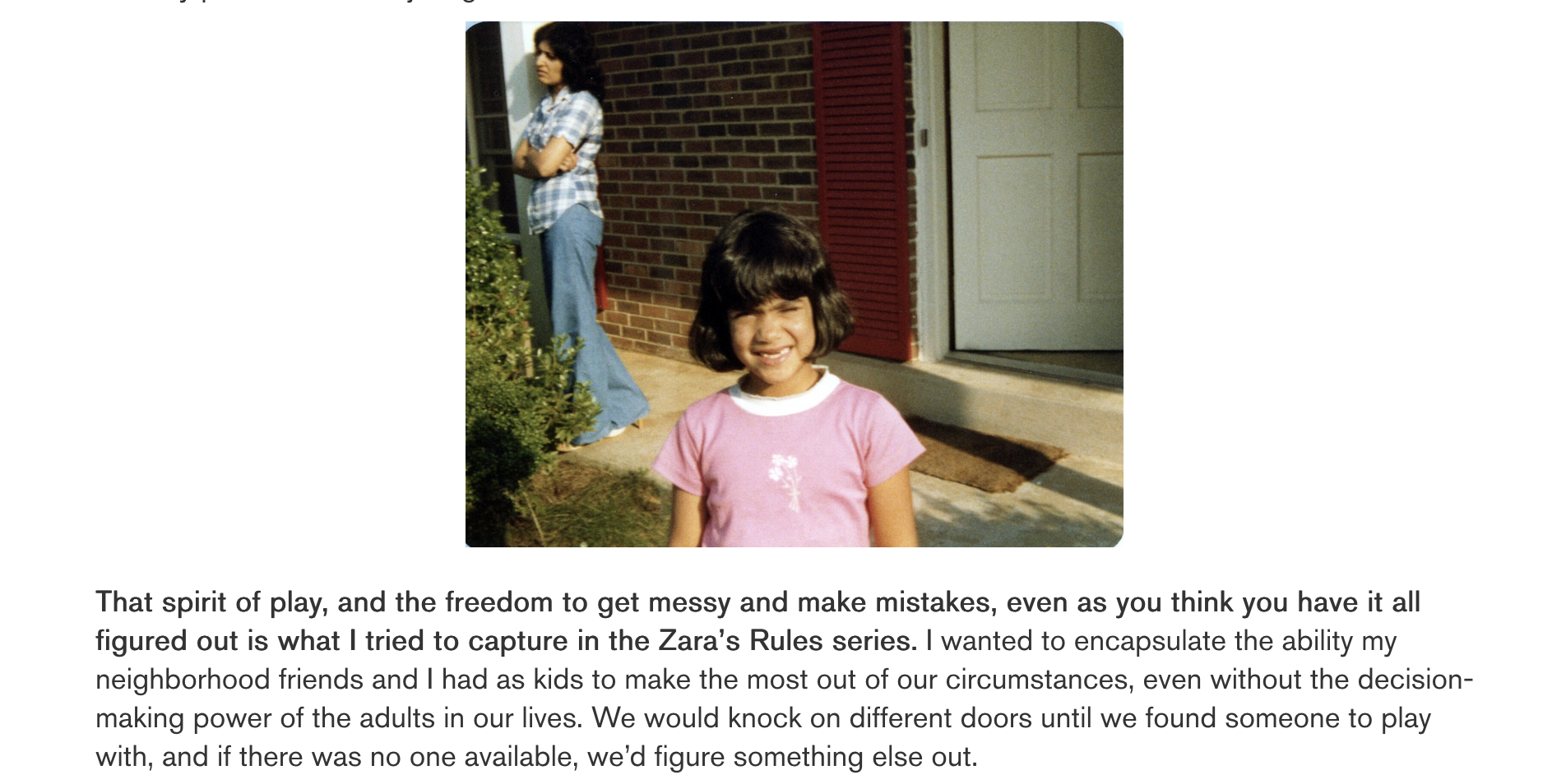 When Boredom Ruled, a guest post by Hena Khan